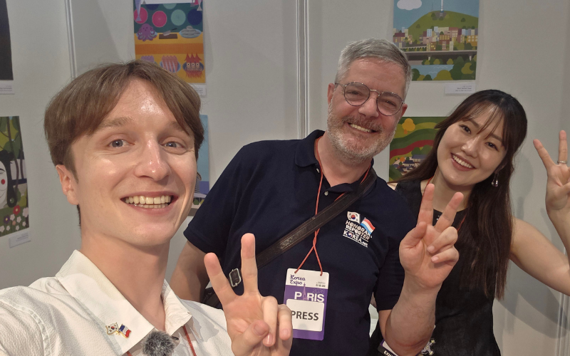 Pierre at Korea Expo