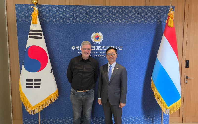 Promoting Korea from Luxembourg
