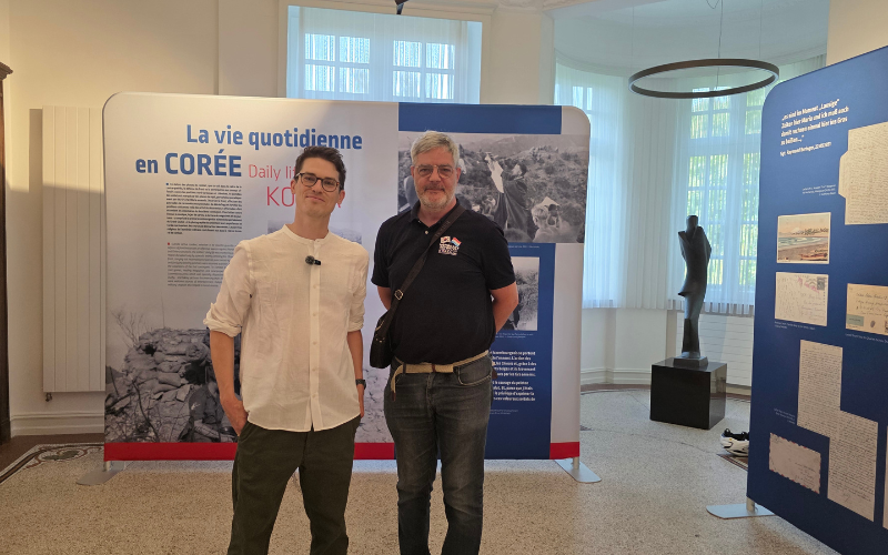 Luxembourg Volunteers Korean War Exhibition Photo 2